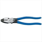 314MntJ7sgL. SL160  Klein HD2000 9NE High Leverage Side Cutting Pliers Heavy Duty Cutting 2000 Series Red 9 Inches