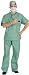 Adult Doctor Costume Surgeon Doctor Scrubs Costume Wow OURS includes Stethescope & Accessories!