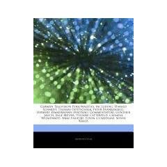 Articles on German Television Personalities, Including: Harald Schmidt, Thomas Gottschalk, Peter Frankenfeld, Herbert Zimmermann (Football Commentator