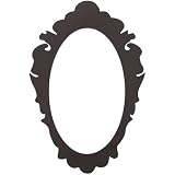 Loiuse Silhouette Wall Sticker Picture Frame, Black