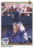 Kelly Gruber, Toronto Blue Jays Autographed Card