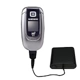Emergency AA Battery Charge Extender for the Samsung SGH-E360 - Gomadic Brand w/ TipExchange Technology