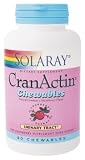 Solaray - Cranactin Chewable Strawberry, 60 chewable tablets