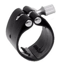 Rovner Mark III Baritone Saxophone Ligature and Cap, C1RVS - Most Rubber Soprano Sax