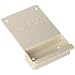 BD 305485 Locking Wall Bracket for 8, 10 Quart and 6 Gallon Multi-Use Nestable Sharps Collectors, 3-1/2" Width x 6" Height x 1" Depth, Pearl (Case of 12)