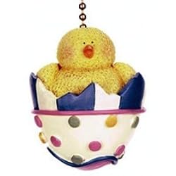 Egg Chick Peep Nursery Ceiling Fan Light Pull