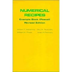 Numerical Recipes in Pascal Example Book (Pascal)
