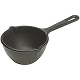 Lodge LMP3 Pre-Seasoned Cast-Iron Melting Pot, 15-Ounce