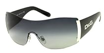 D&G DOLCE&GABBANA SUNGLASSES D&G 8039 BLACK&SILVER 501/8G