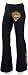 Ed Hardy Sports yoga pants tiger face WYPTIG018 Damen Hose, Gr. 38 (M), Schwarz (black 100)