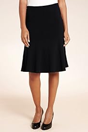 Knee Length Peplum Skirt
