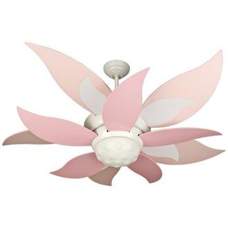 52 Craftmade Bloom Pink with Light