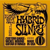 Ernie Ball 2222 Nickel Hybrid Slinky Orange Electric Guitar Strings