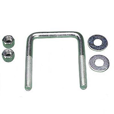 U-Bolt - Single, 3 1/2in. Square, 1/2in.-20