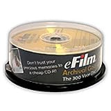 eFilm Archival Gold CD-R 25-Pack