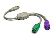 Sabrent SBT-CPS2 USB to Dual PS/2 Converter Cable Adapter