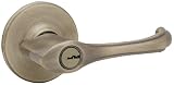Kwikset Security Dorian Entry Lever, Antique Brass #405DNL 5 CP