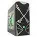 PC Hardware : Xion II Black ATX Mid-Tower Case with Clear Side Front USB and Audio Ports and 450-Watt Power Supply