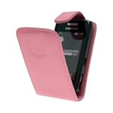 ROSE ** Pour SAMSUNG S5600 PLAYER STAR ** Housse Etui Coque de Protection en cuir + Chargeur Auto Allume-cigare * QUALITE VERITABLE *