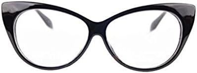 FBrand Super Cat Eye Glasses Vintage Inspired Mod Fashion Clear Lens Eyewear