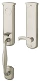Baldwin 85340.150.LFD Tahoe Emergency Exit Left Hand Dummy Handleset with Tahoe Lever, Satin Nickel