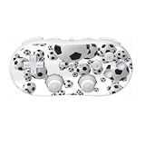 Lots of Soccer Balls Design Nintendo Wii Classic Controller Protector Skin Decal Sticker