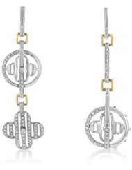 Sterling Silver Clover Dangle Earrings