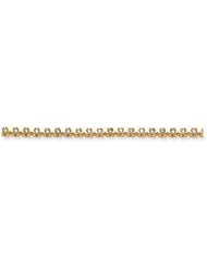14K Gold 1.9mm Diamond Tennis Bracelet Mounting
