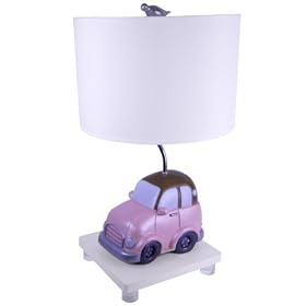 Sammy 8813-87 Beep Beep Table Lamp, Pink by Sammy