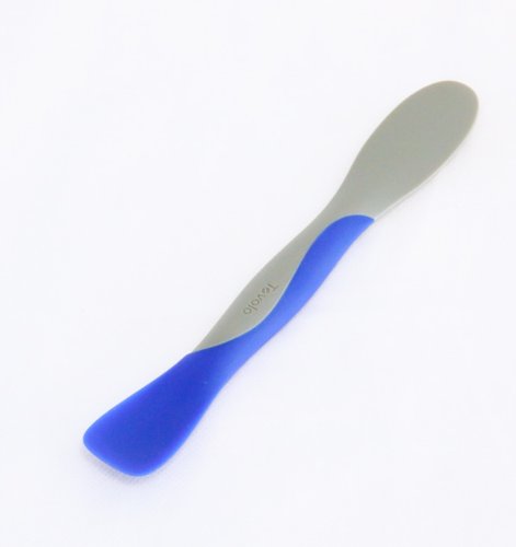 Tovolo® Mini Silicone Scrape and Scoop Multi-Purpose Scrapers (Dark Blue)
