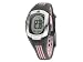 Adidas ADP1638 Unisex Grey Rubber Strap Watch With Pink Adidas Stripes