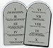 *New* Ten Commandments Ribbon Car Magnet