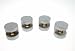 Stand-Offs: (Quantity of 4), 1.2 Diameter, 1.2 Long; Architectural quality, satin aluminum finish; Project your pictures, graphics and other signage out one full inch from mounting surfaces