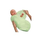 Kiddopotamus SwaddleMe Microfleece, Small, Sage