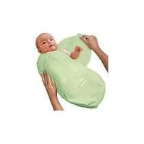 Kiddopotamus SwaddleMe Microfleece, Small, Sage