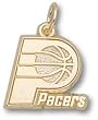 Indiana Pacers Logo 3/8" Charm/Pendant -14K/10K, Stainless Steel or Gold Plated