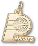Indiana Pacers Logo 3/8" Gold Plated Charm/Pendant