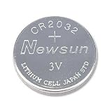 Coin Cell Lithium, 3v, Cr2032, 5 Pack