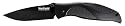 Kershaw Ken Onion Black Out Folding Knife with Speed Safe