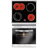 Produkt-Bild: Amica Einbauherd-Set EHC 12225 E PlatinumEEK: A, Nettovolumen: 54 l
