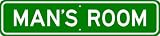 MAN ROOM SIGN - Personalized Gift Boy or Girl, Aluminum
