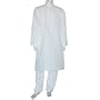 Kurta Pajama Men Cotton Embroidered Clothing Size L Chest : 44 inches