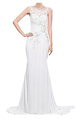 Sheath Natural   Waistline Chiffon/Tulle Open-Back Illusion Evening Dress/Prom Dress 