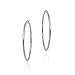 Sterling Silver 30mm Polished Hoop Earrings title=