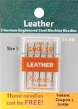 Tacony Corporation Klasse Leather Machine Needles -100/16 5/Pkg