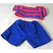 Blue & Red Shorts Outfit Clothes #1872 fits most Webkinz, Shining Star and 8" - 10" Stuffed Animals