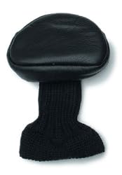 Leather Mallet Putter Cover Black