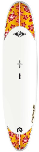 Bic Sport Big Boy E-Comp Surfboard, 9-Feet 6-Inch, White/Multi