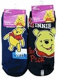 Winnie the Pooh Socks - Kids Novelty Socks (3 Pairs) Size 4-6