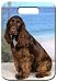 Set of 2 Field Spaniel Luggage Tags